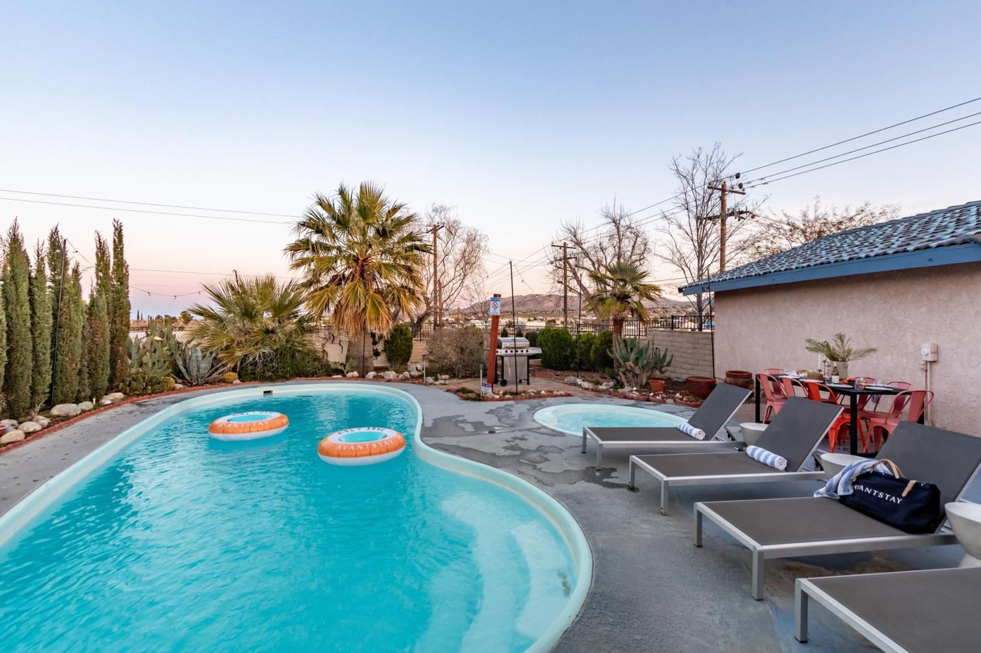 Archie By Avantstay Desert Retreat W Courtyard Edge Of Joshua Tree Yucca Valley Extérieur photo