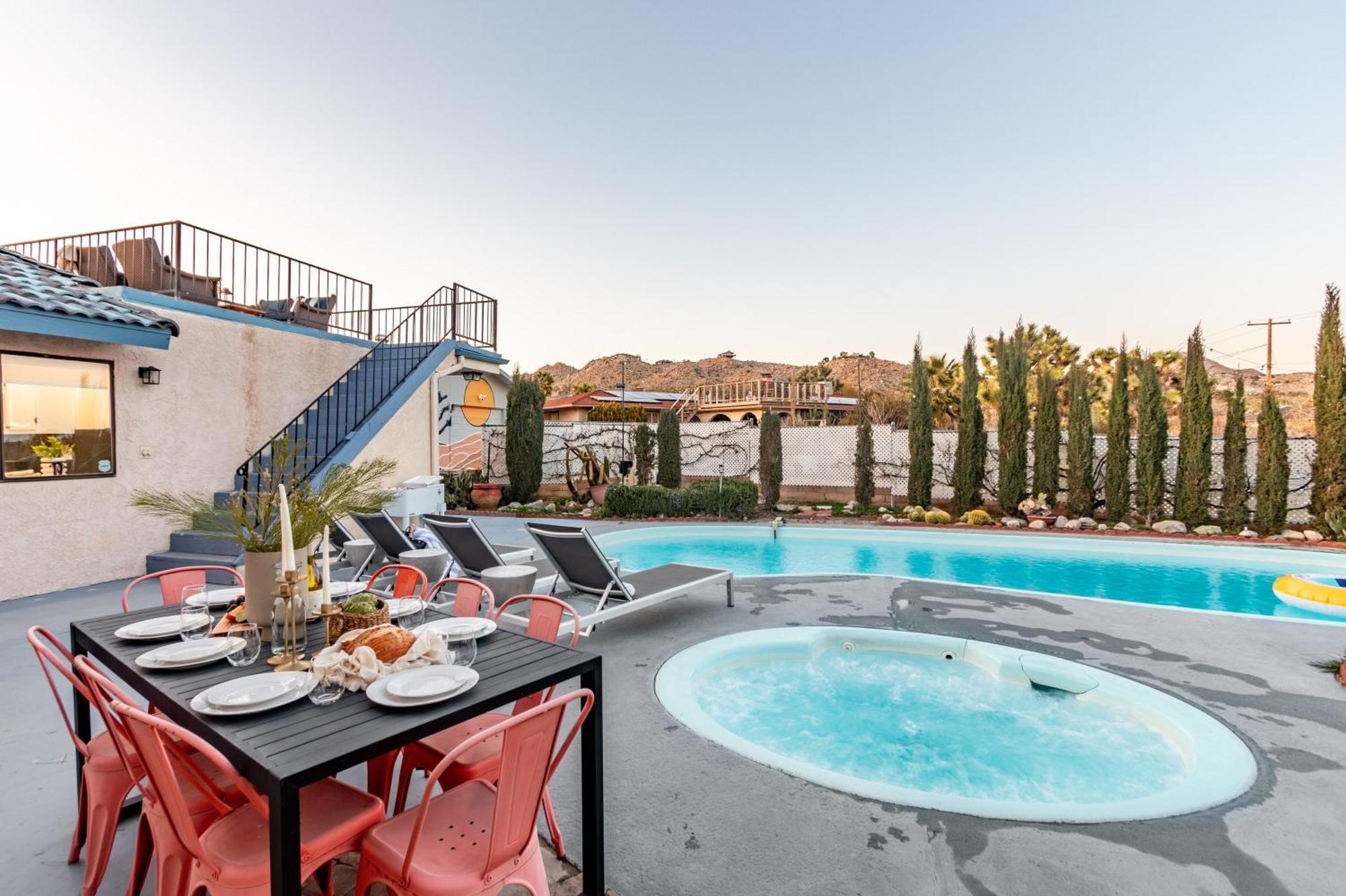 Archie By Avantstay Desert Retreat W Courtyard Edge Of Joshua Tree Yucca Valley Extérieur photo