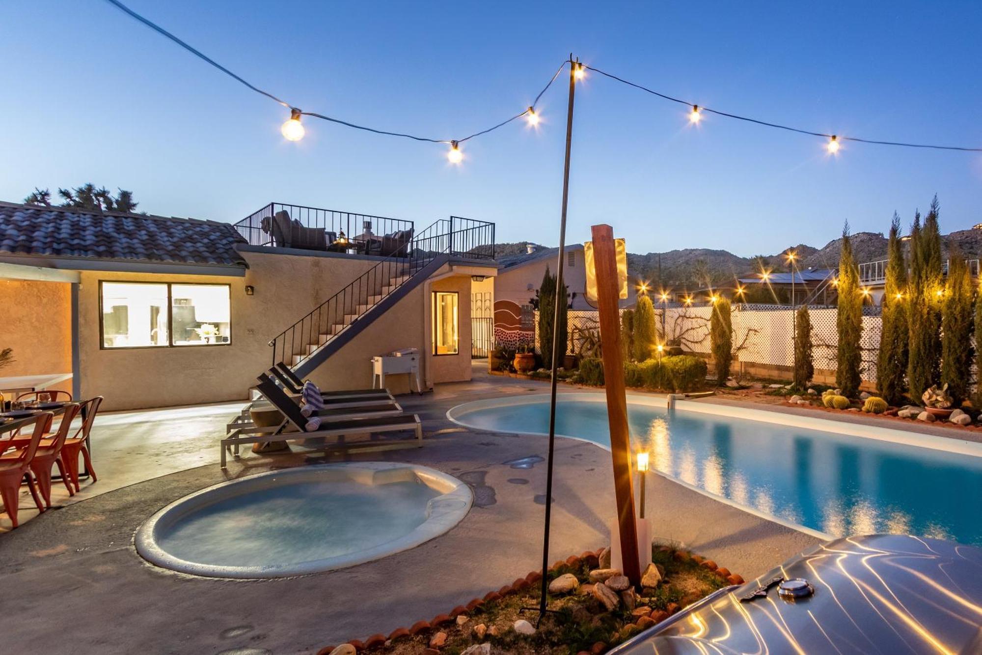 Archie By Avantstay Desert Retreat W Courtyard Edge Of Joshua Tree Yucca Valley Extérieur photo
